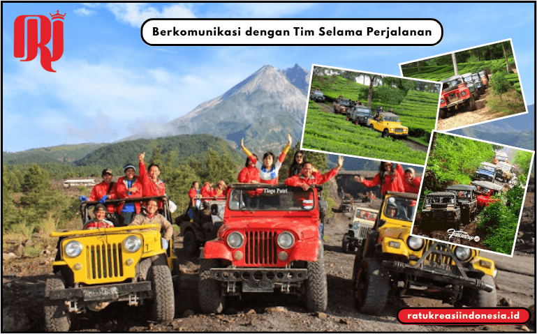 Berkomunikasi dengan Tim Selama Perjalanan