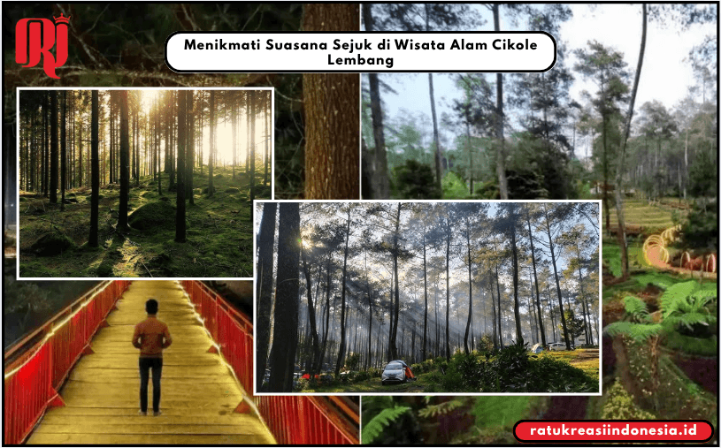 Menikmati Suasana Sejuk di Wisata Alam Cikole Lembang