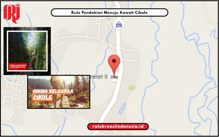 Rute Pendakian Menuju Kawah Cikole