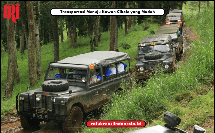 Transportasi Menuju Kawah Cikole yang Mudah