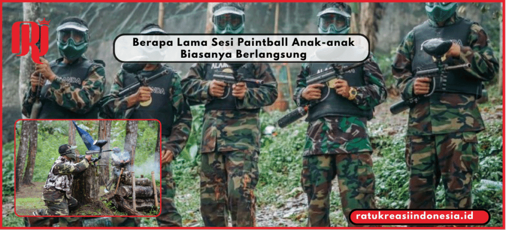 Berapa Lama Sesi Paintball Anak-anak Biasanya Berlangsung